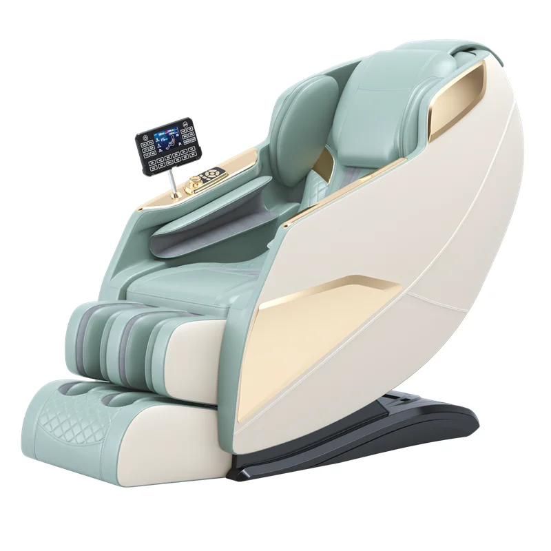 Cadeira de massagem elétrica japonesa portátil 4d 4d gravidade zero luxo cadeira de corpo inteiro massageadores preço corpo inteiro atacado ningde mk