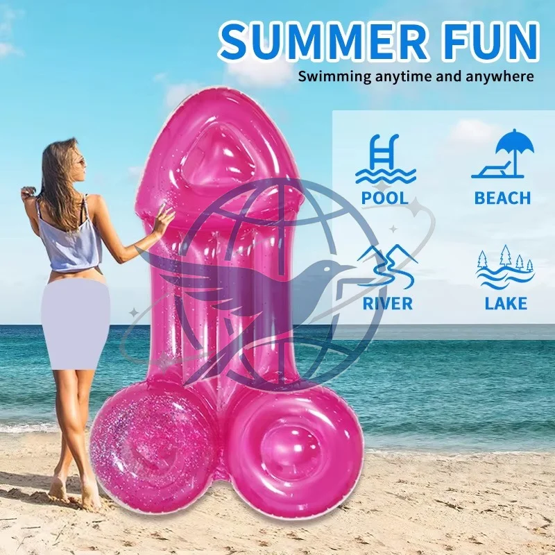 Summer Party Heavy-Duty PVC Water Sports Float Raft Adult Pool Floating Mattress Inflatable Floats
