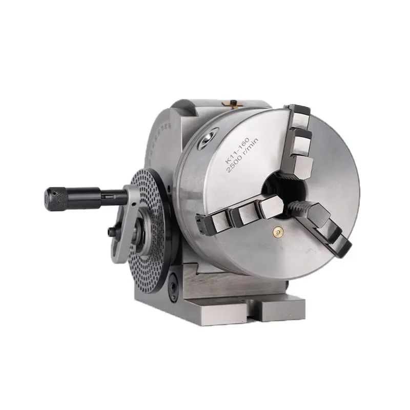 High Precision Universal Dividing Head with Chuck & Tailstock for CNC Milling Machine Tool Accessories