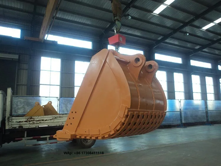 MONDE High Strength Rock Bucket Excavator Attachment 1-400T for Stone Quarry Use 3-Month Warranty Shandong Origin