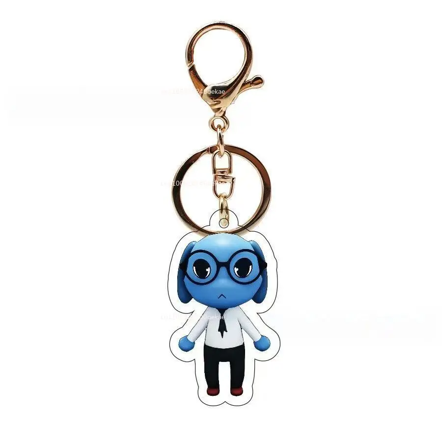 Animal Hospital Pendant Horror Game Animal Hospital Anomaly Cat Dog Penguin Bunny Animal Hospital Keychain Birthday Gifts