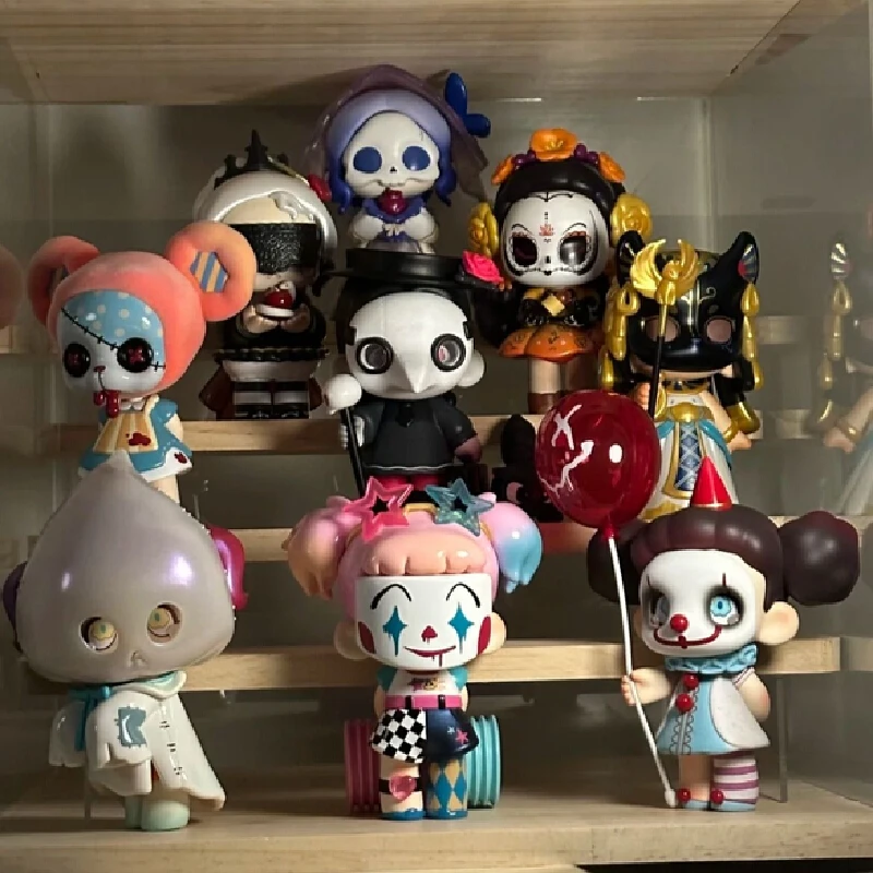 كاسا أنا لست الشرير سلسلة صندوق أعمى ألعاب من الكلوريد متعدد الفينيل رواية عمل الشكل مفاجأة صندوق غامض أنيمي الشكل جمع نموذج الدمى هدية