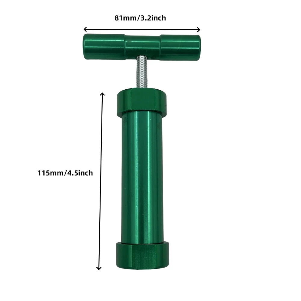 Big Plus Size Aluminum Pressing Tool Spice Hand Crusher, Manual Compressor For Herb, Garlic, Pepper,Salt