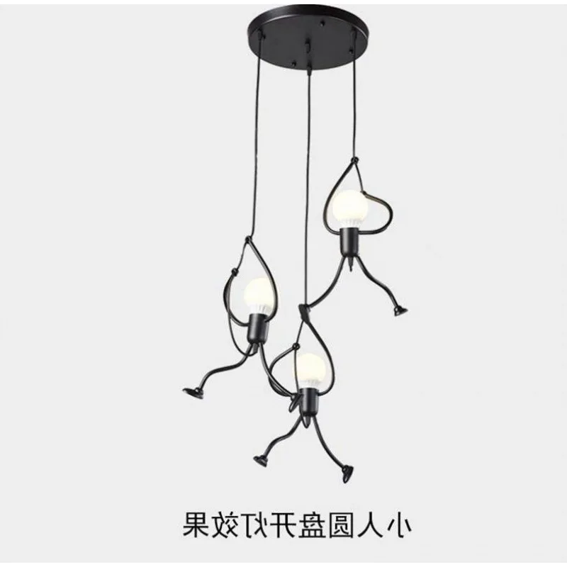 

Homhi Climbing Villain Children's Chandelier Pendant Light Led Table Lamp Modern Decor Decoration Living Room HPD-101