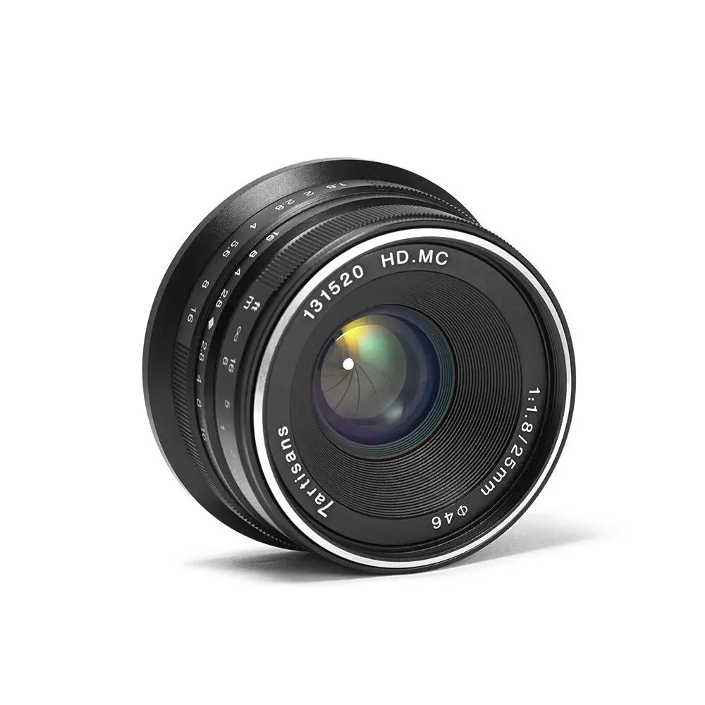 

Pergear 25mm F1.8 Manual focus lens for Fuji Camera X-A1 X-A10 X-A2,X-A3 X-at X-M1 XM2 X-T1 X-T10 X-T2 X-T20