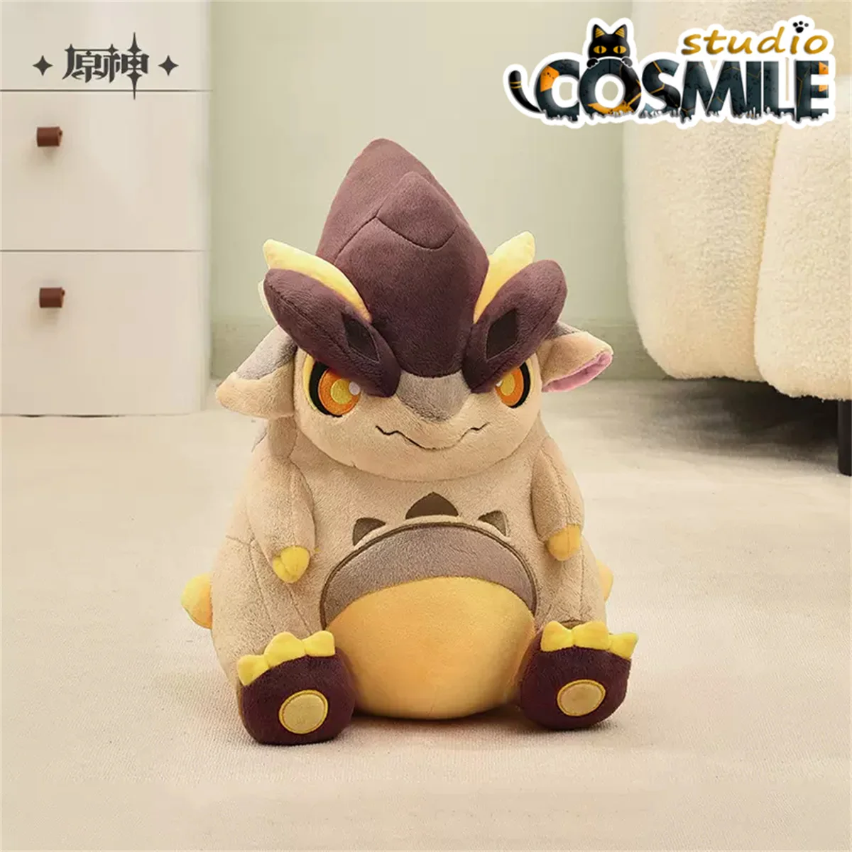 Genshin Impact Original Natlan Dragon Tepetlisauri Koholasaurs Yumkasaur Cosplay Prop Stuffed Plushie Plush Doll Toy Dec