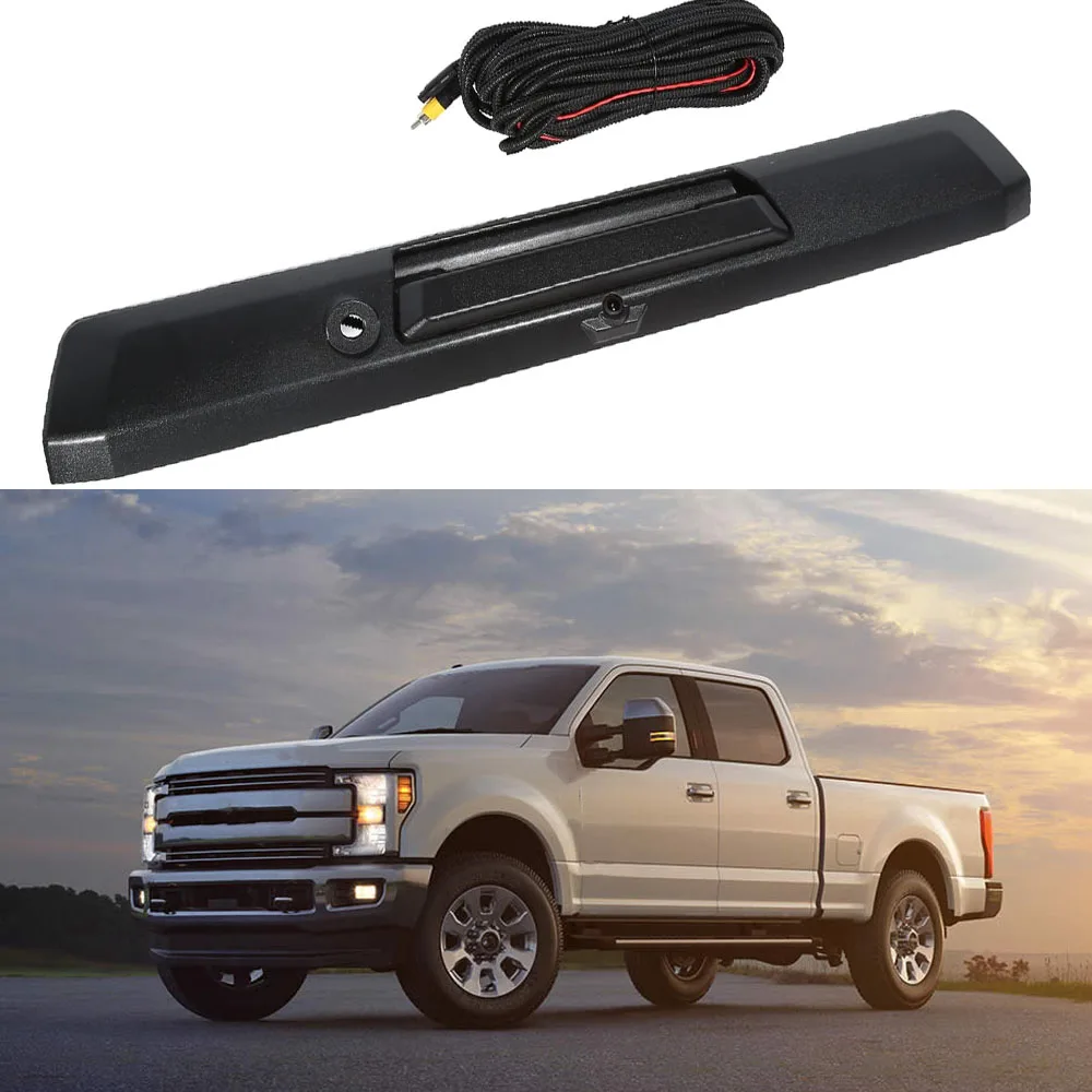 Car Rear View Backup Camera For Ford F-250 F-350 Super Duty King Ranch Lariat Limited Platinum XL XLT 6.2L V8 2018-2020