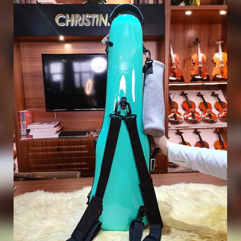 CHRISTINA Ultralight Violin Case Tiffany Blue 4/4-3/4 Size Adjustable NEW Composite Material Fashion Style Violin Box