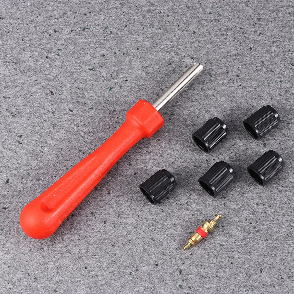 

61pcs Core Wrench Set Tire Valve Removal Tool For Car Repair Motorbike Tubeless Air Mouth Adjustment Durable Maintenance Kit
