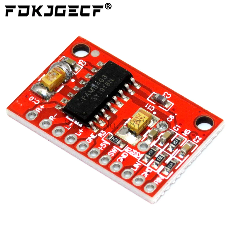 3W*2 Mini Digital Power Audio Amplifier Board DIY Stereo USB DC 5V Power Supply PAM8403 for Arduino