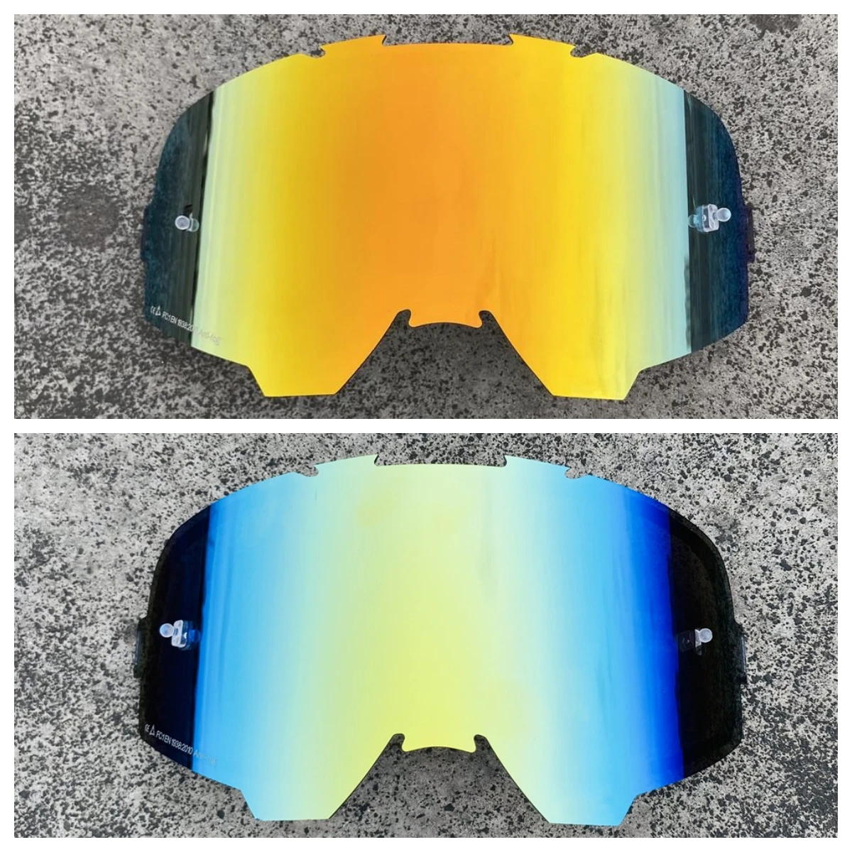 

Мотоциклетные однослойные очки, аксессуары для мотоциклетных очков, однослойные мотоциклетные MTB линзы, УФ-защита