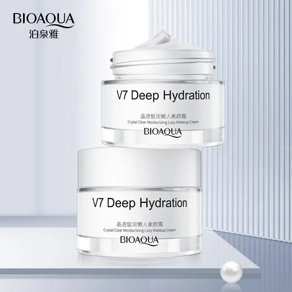 BIOAQUA Brand V7 Vitamins Whitening Cream Effective Repair Rough Skin Smooth Face Care Beautiful Moisturizing Day Cream