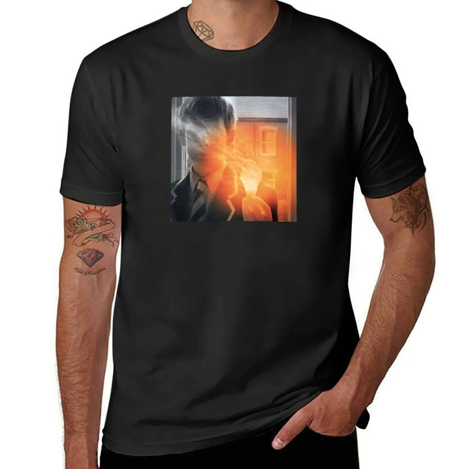 

Lightbulb Sun T-Shirt Luxury man plus sizes cute tops cotton t shirt men