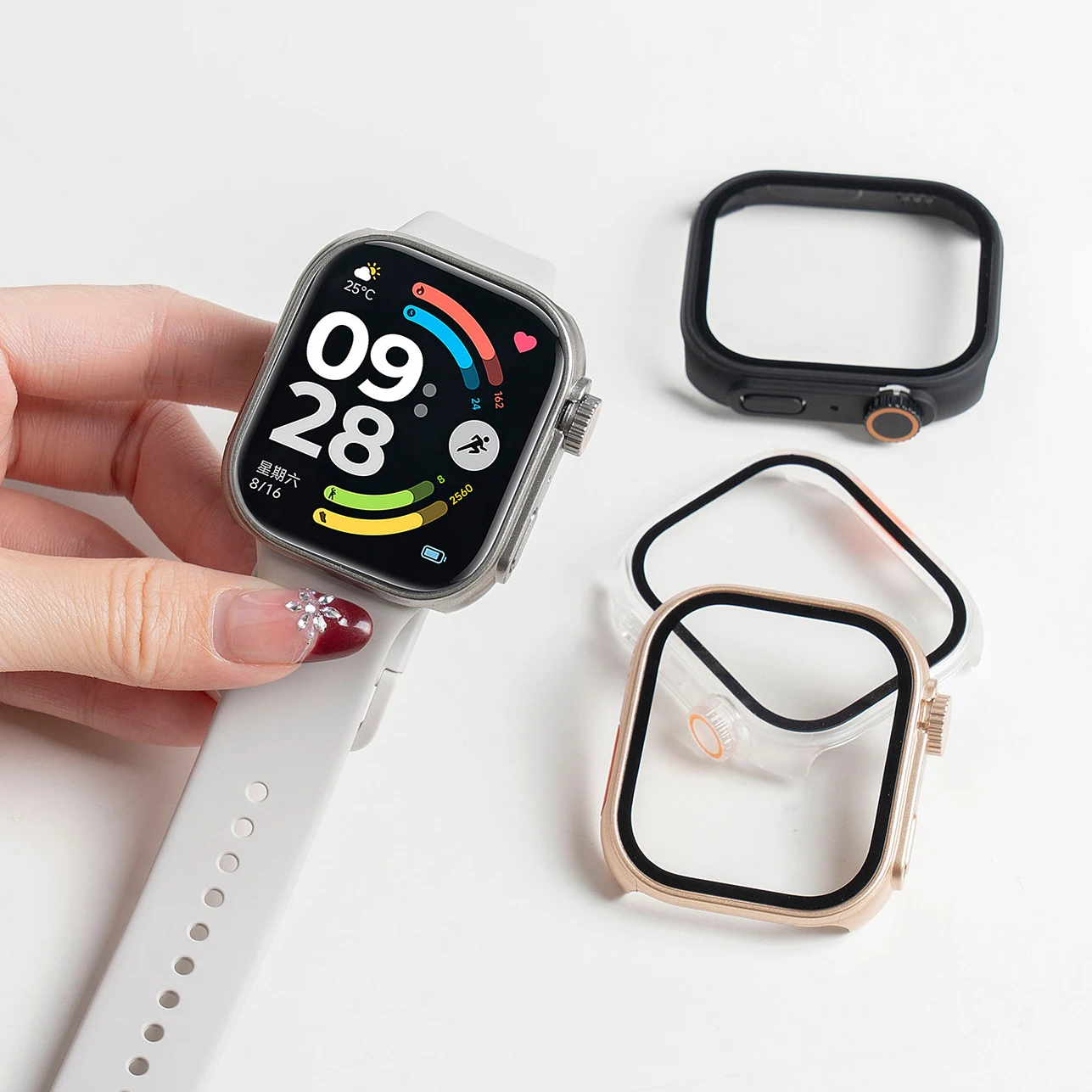 Чехол для ПК + защитное стекло – обзор и цена Watch Redmi