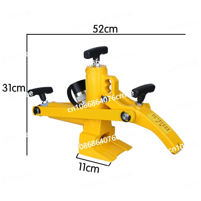 Forklift Tire Pickup Tool Pneumatic Portable Tire Press Pneumatic Hydraulic Stripper Loader Tire Pickup Tool