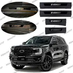 Pickup Threshold Strip For Next GEN FORD EVEREST 2023 2024 2025 Door Sill Scuff Plate Protector Trim Pedal Sticker Accessories