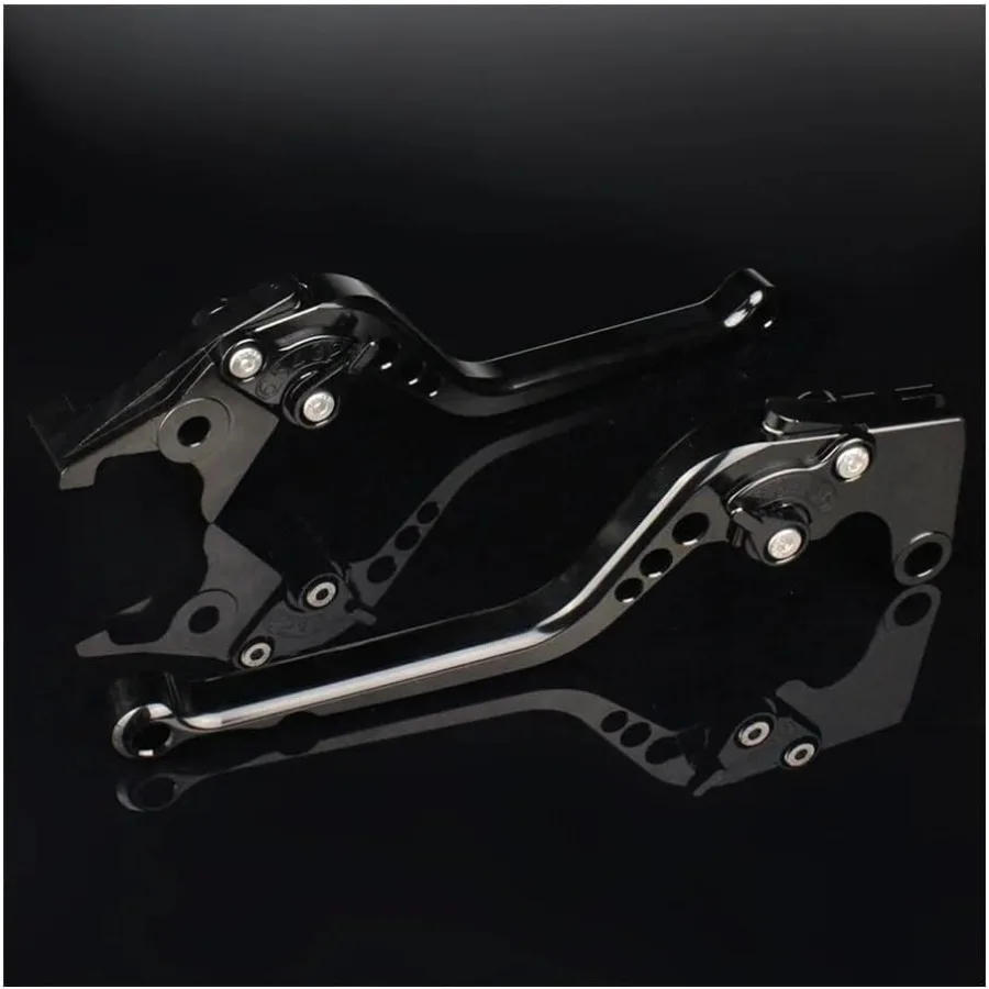 رافعة فرامل الدراجة النارية من الألومنيوم قابلة للتعديل لـ Husqvarna SM610 SM 610 2007 2008 2009 نماذج قابض متين ورافعة فرامل يدوية #1