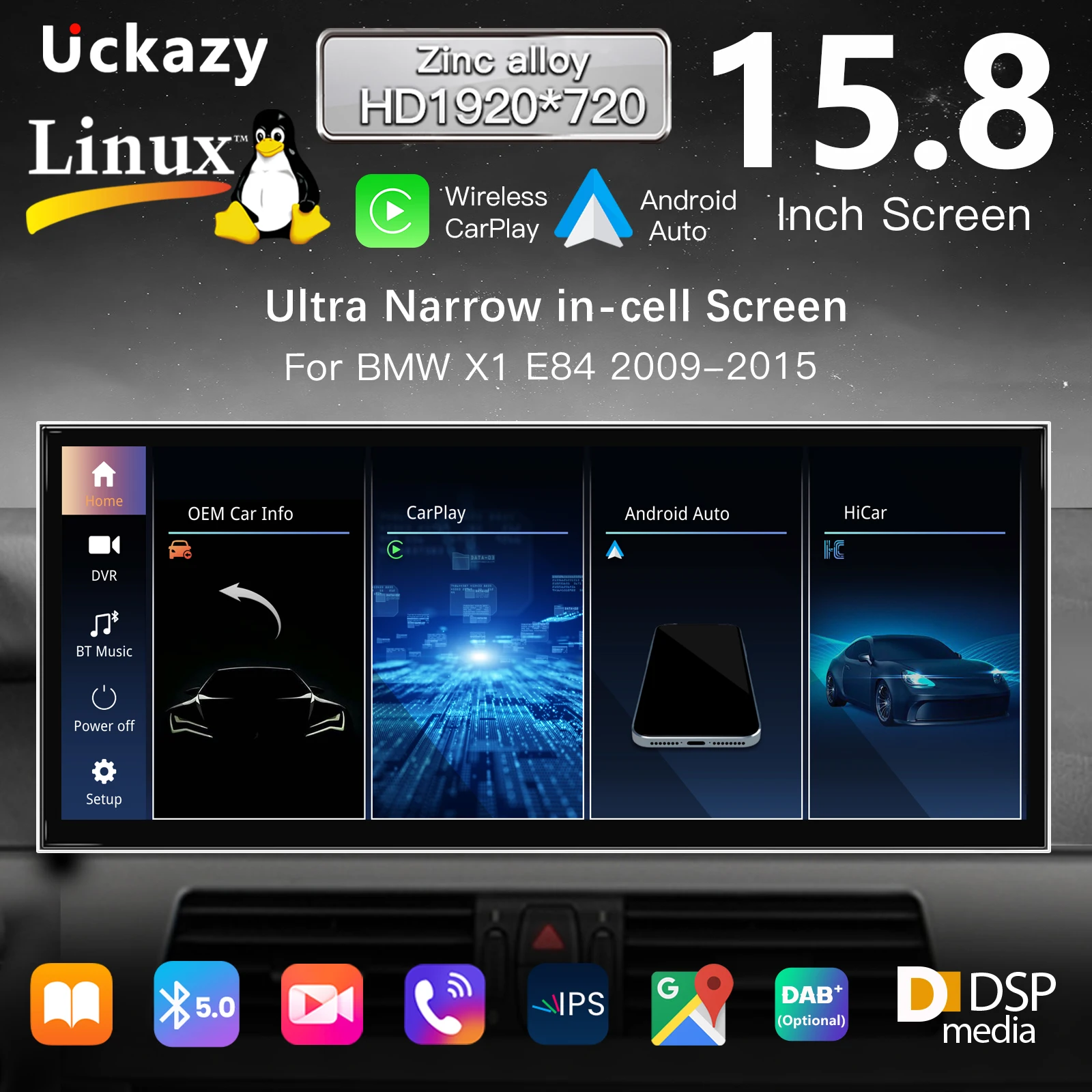 15.8 Inch 1920X720 … - image