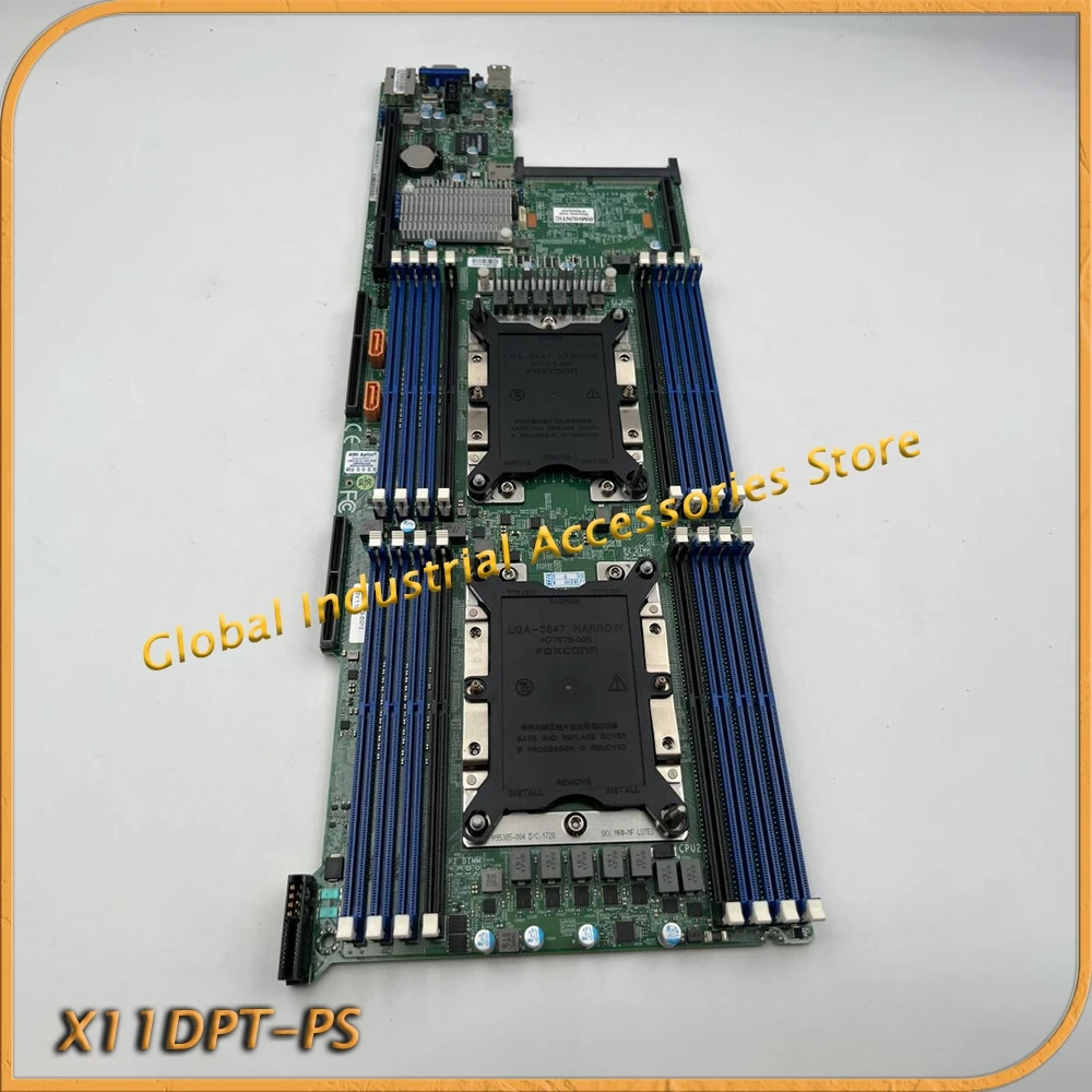X11DPT-PS Server Motherboard Dual Socket LGA-3647, 2nd Gen Xeon Scalable Processors