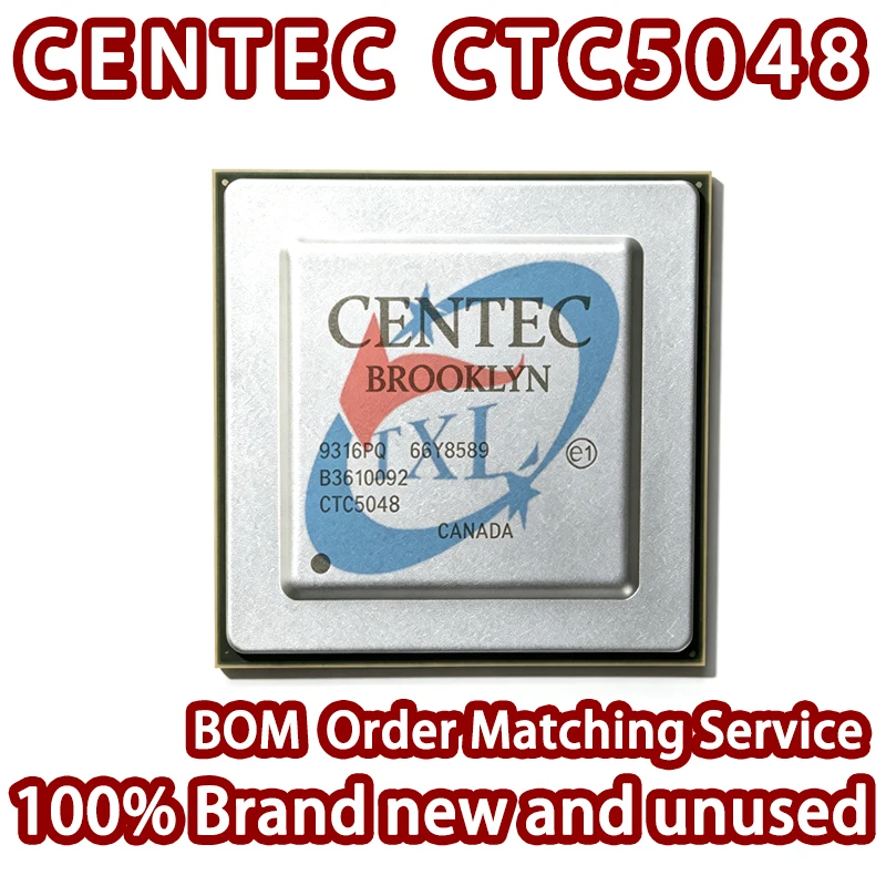 100% Brand New Import CENTEC CTC5048 Brooklyn 100Gbps Multilayer Ethernet Switch Chip BGA TransWarp Network Switch IC