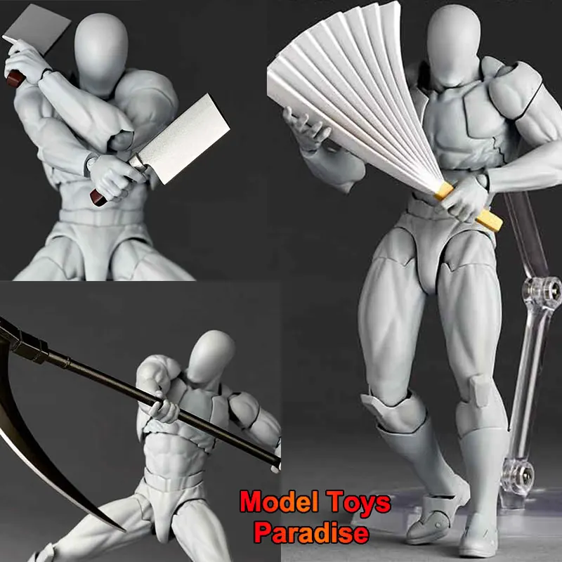 Original 1/12 Soldier Sickle Folding Fan Chopping Effect DIY Accessory Expansion Pack Fit 6inch Action Figure Doll