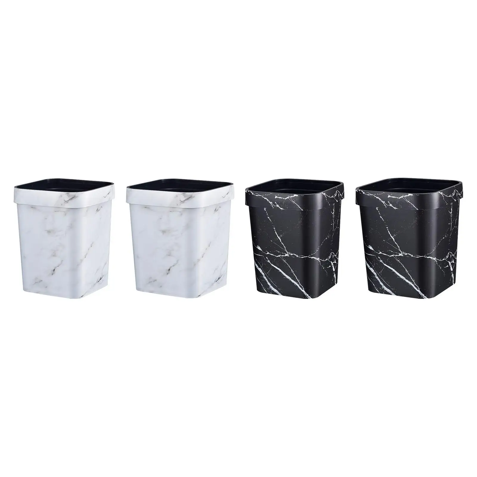 Trash Can Rubbish Bin Garbage Bin Wastebasket for Dorm Office Kitchen Home Washroom