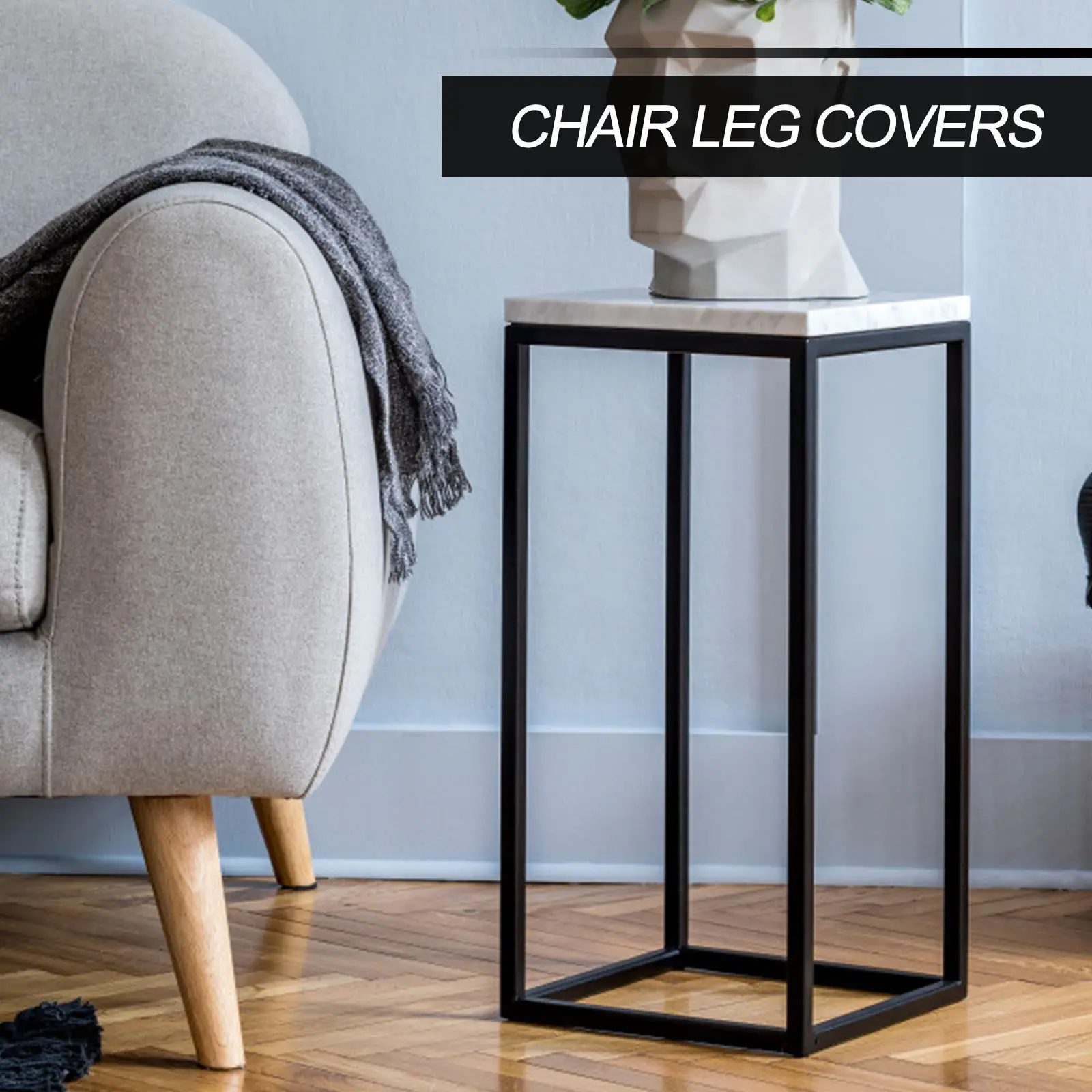 30pcs Chair Leg Floor Protectors Anti Scratch Furniture Feet Pads Table Desk Covers Noise Reduction