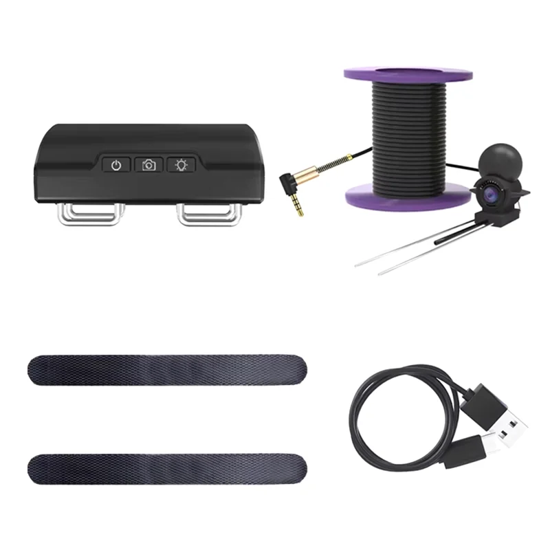 HD لبحيرة البحر 15 متر واي فاي كاميرا صيد الجليد خفيفة الوزن صياد السمك ل IOS وأندرويد الصيد الملحقات-B60B