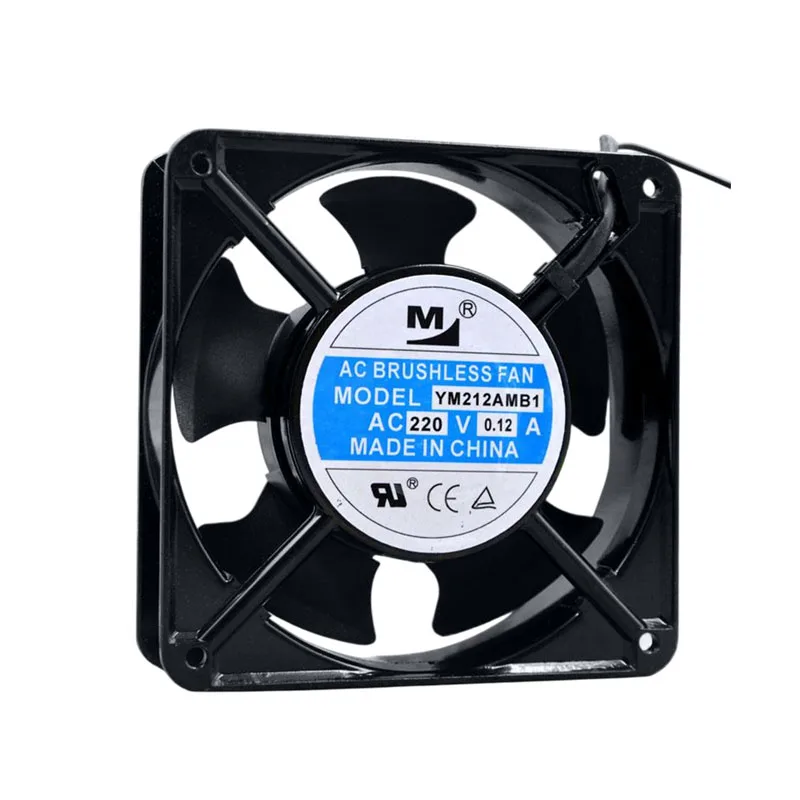 NEW ORIGINAL YM212AMB1 AC 220V 0.12A 12038 120*120*38mm 12cm COOLING FAN RADIATOR
