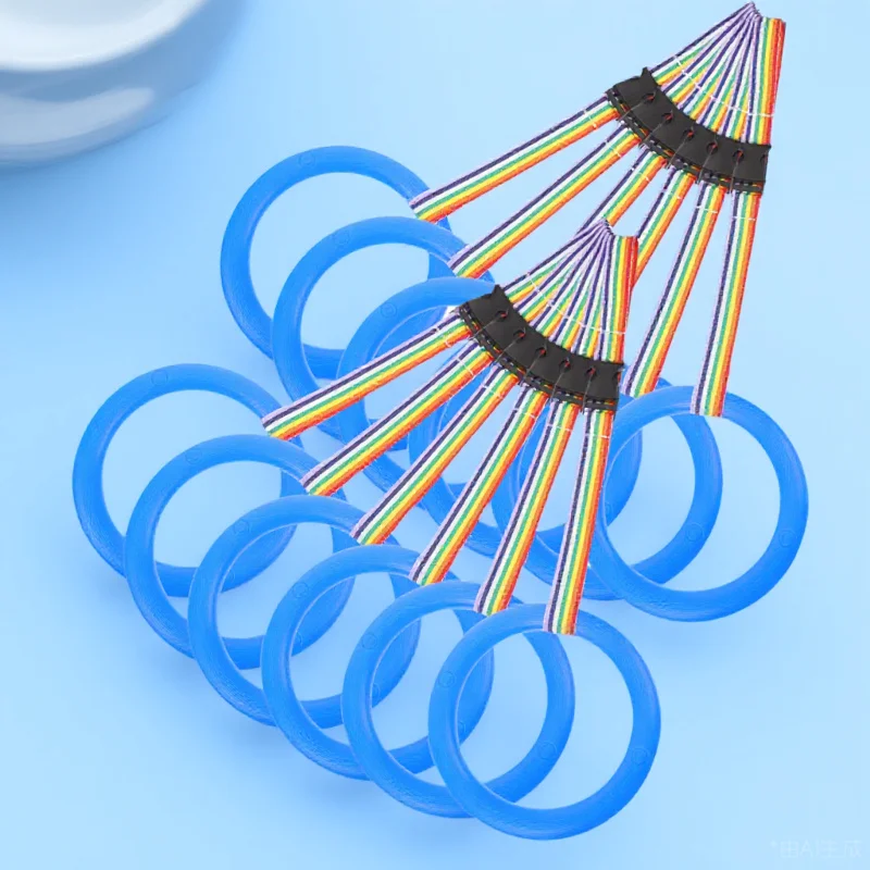 1 مجموعة طفل حبل أمان انفصال قابل للتعديل رياض الأطفال المشي تسخير متعدد حلقة قبضة ملونة المقود #1