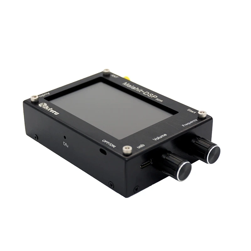 1.10D 50Khz-2GHz Registered DSP1 SDR Radio Receiver Malahiteam IP54 Protection Antenna USB Cable ABS DFU Firmware Updat