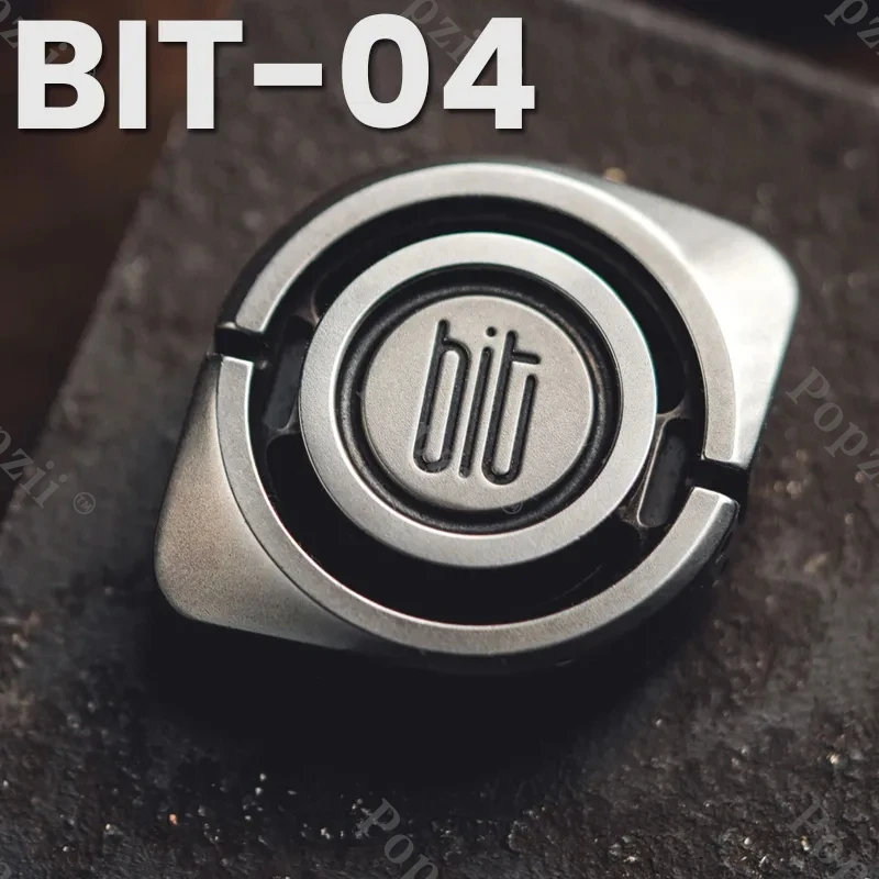 LAUTIE Bit 04 Fidget Spinner Punta delle dita Giroscopio Bit Serie EDC Adulti Giocattolo antistress Ufficio Gadget antistress Agitarsi giocattoli