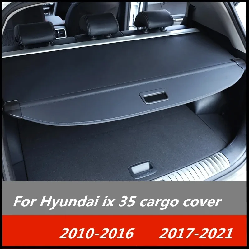 

For Hyundai ix35 2010-2016,2017-2021 Cargo cover Leather Canvas retractable Trunk bulkhead curtain modified accessories