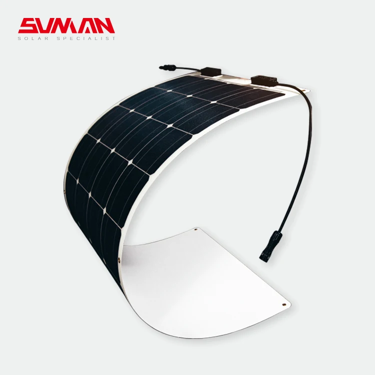 Best selling products semi flexible lightweight solar panel for house