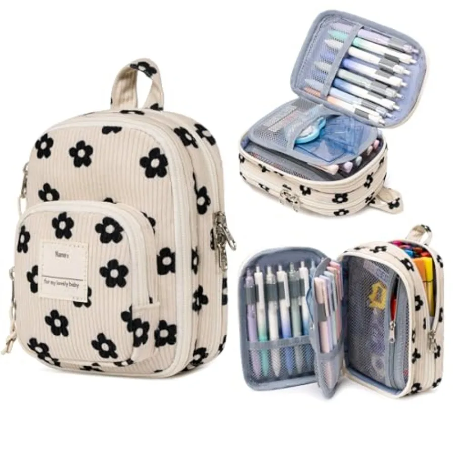 

Pencil Case Cute Zipper Pencil Pouch Large Capacity Pencil Bag Organizer School Supplies for Girls Boys