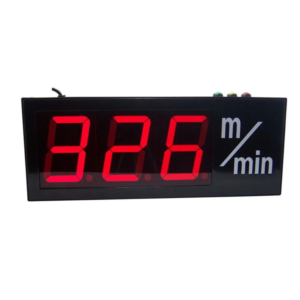 Double-sided analog display screen digital display line speedometer electronic signage board 0-10V signal