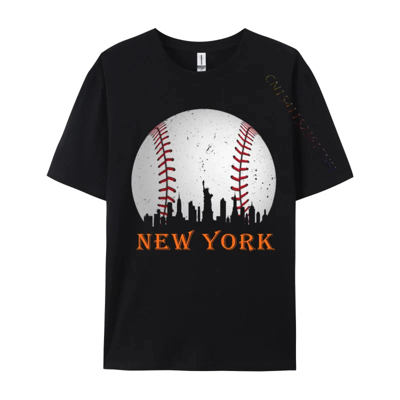 

New York NY Skyline Baseball Vintage Met At Gameday Save The Earth Daisy Wholesale Men's Tshirts O Neck Cotton Tops & Tees