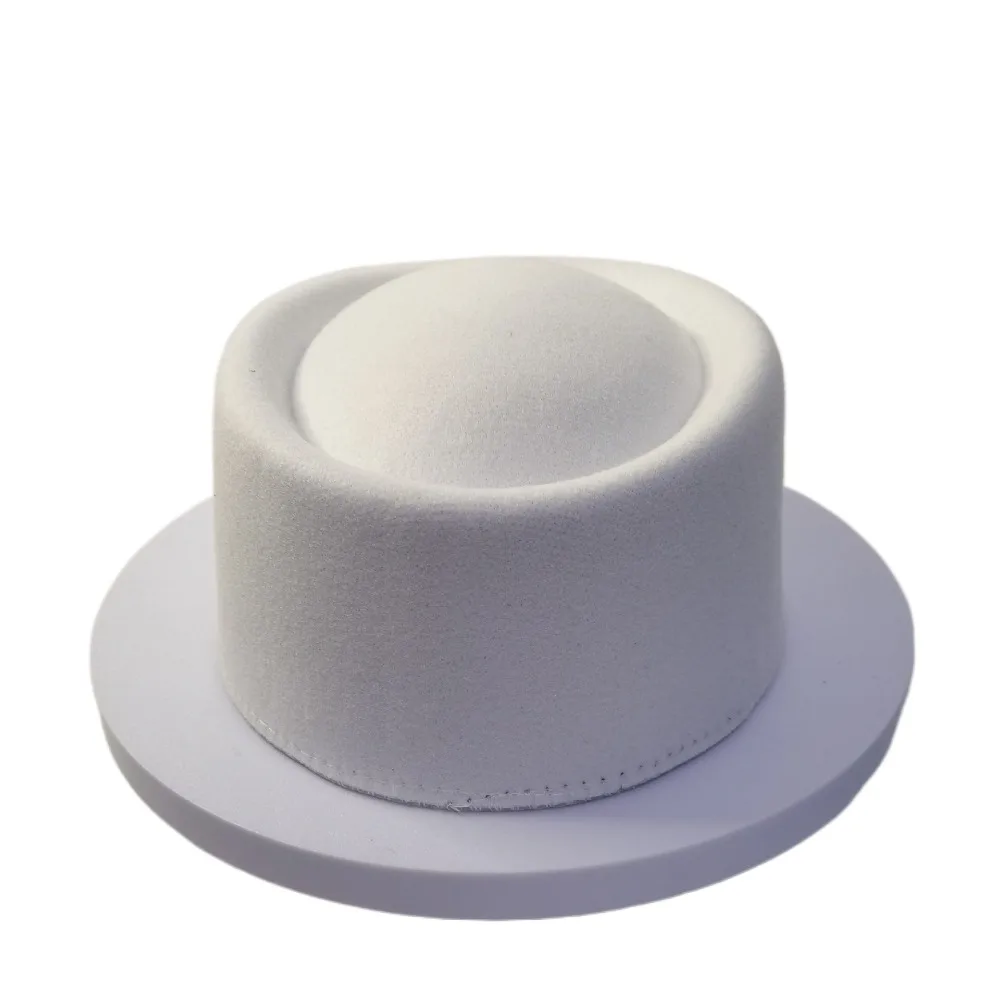 

Новый формальный цилиндр из искусственной шерсти, элегантная сценическая шляпа, очаровательные универсальные шляпы, береты для путешествий на открытом воздухе