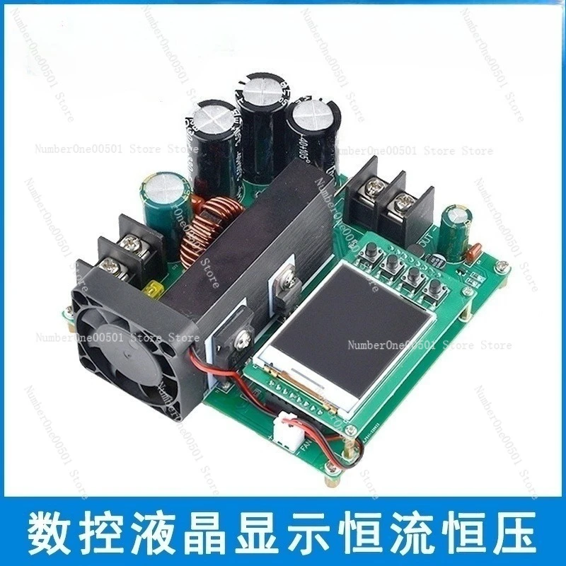 Digital Boost Converter 900W LCD Display Constant Current Voltage Power Module DC 8-60V To 10-120V Adjustable Regulator -011