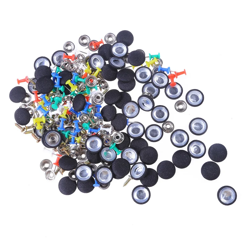 10/30/60pcs Car Interior Roof Buckles Headliner Ceiling Cloth Fixing Screw Care Fabric Buckle Rivets Retainer Cap Repair Tool