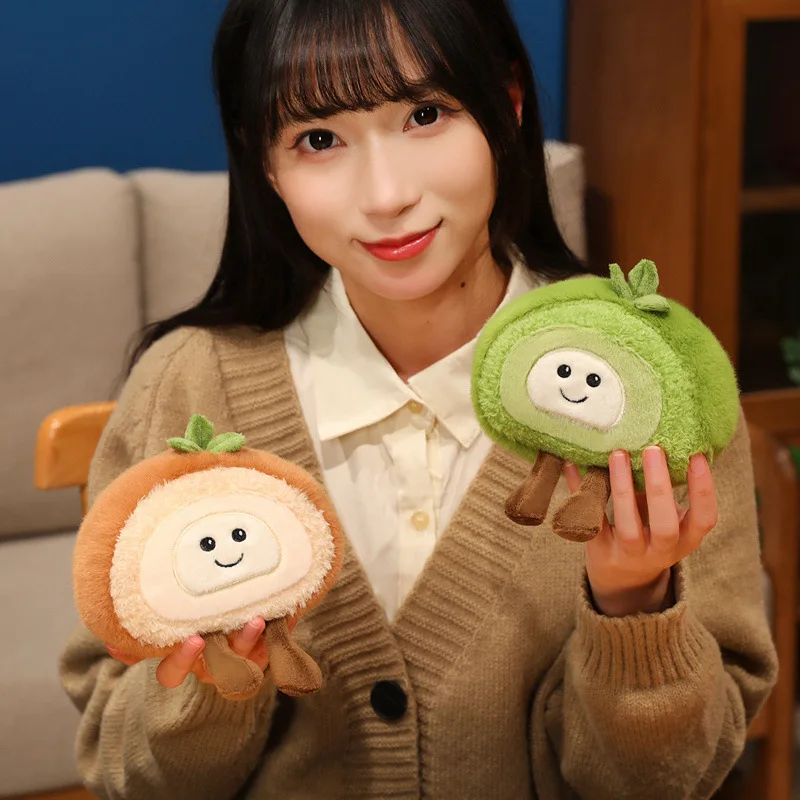 Korean Version Cartoon Swiss Roll Doll Plush Toys Simulation Soft Plush Stuffed Cake Doll Toy Room Decoration Birthday Gift