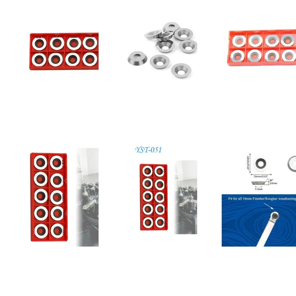 

E15A 16 -миллиметровый круглый карбид вставки режущих