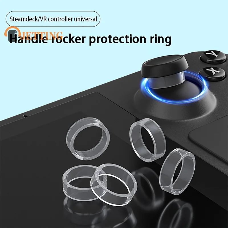 Protezioni per Joystick copertura per anello di protezione antiusura in gomma elastica invisibile per accessori per Joystick di gioco Rog Ally Steam Deck