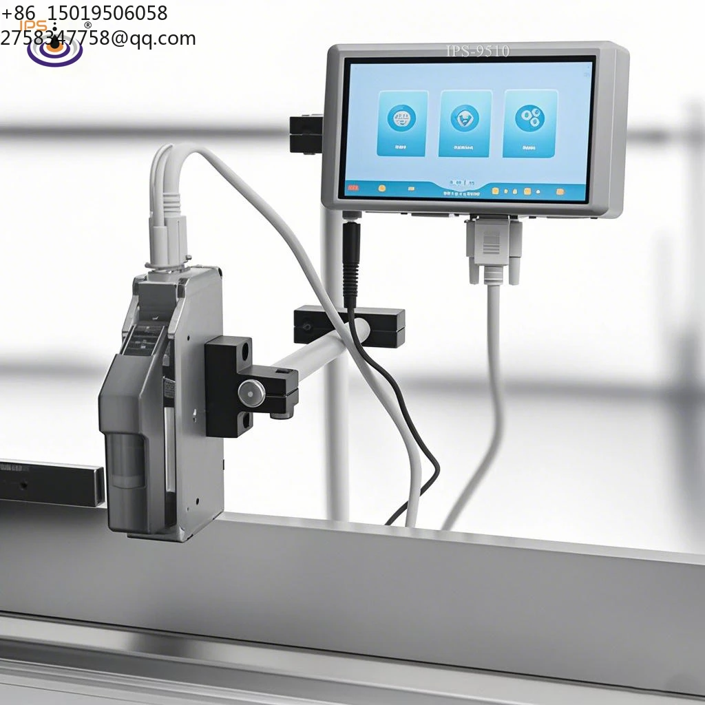 High Resolution Inkjet Printer TIJ 2.5 Thermal Technology 2 Printheads PVC Application 1-25.4mm Expiry Date Coder