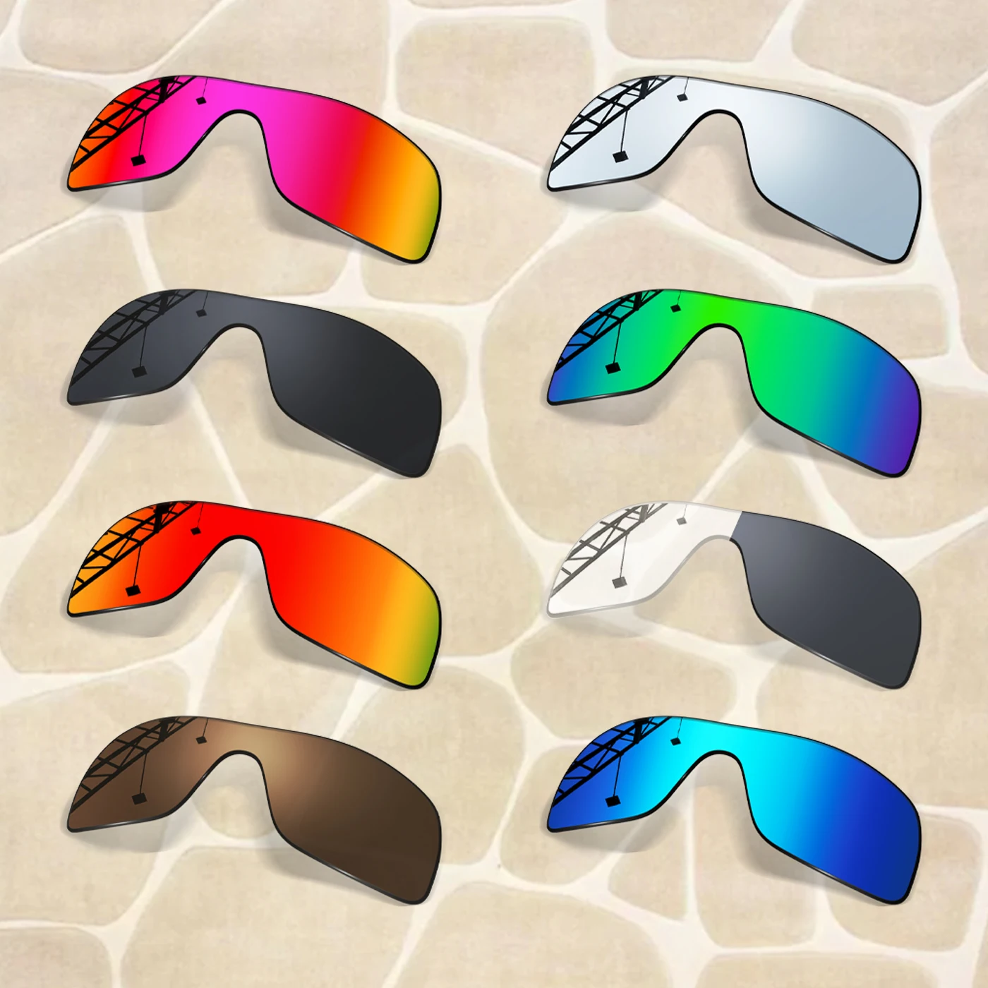 

Wholesale Replacement Lenses for Oakley Straightback OO9411 Sunglasses Frame Anti-Scratch