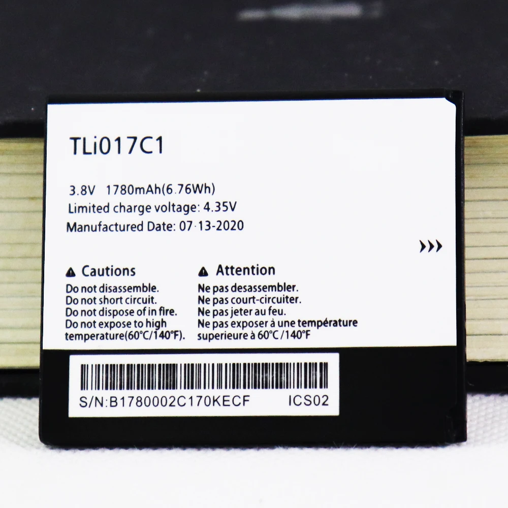 2pcs 5pcs 10pcs Mobile Phon battery for Alcatel TLi009AA / TLi015MA  TLi015M7 / TLi017C1 / TLi019B1 / TLi020FA  / TLi021E7