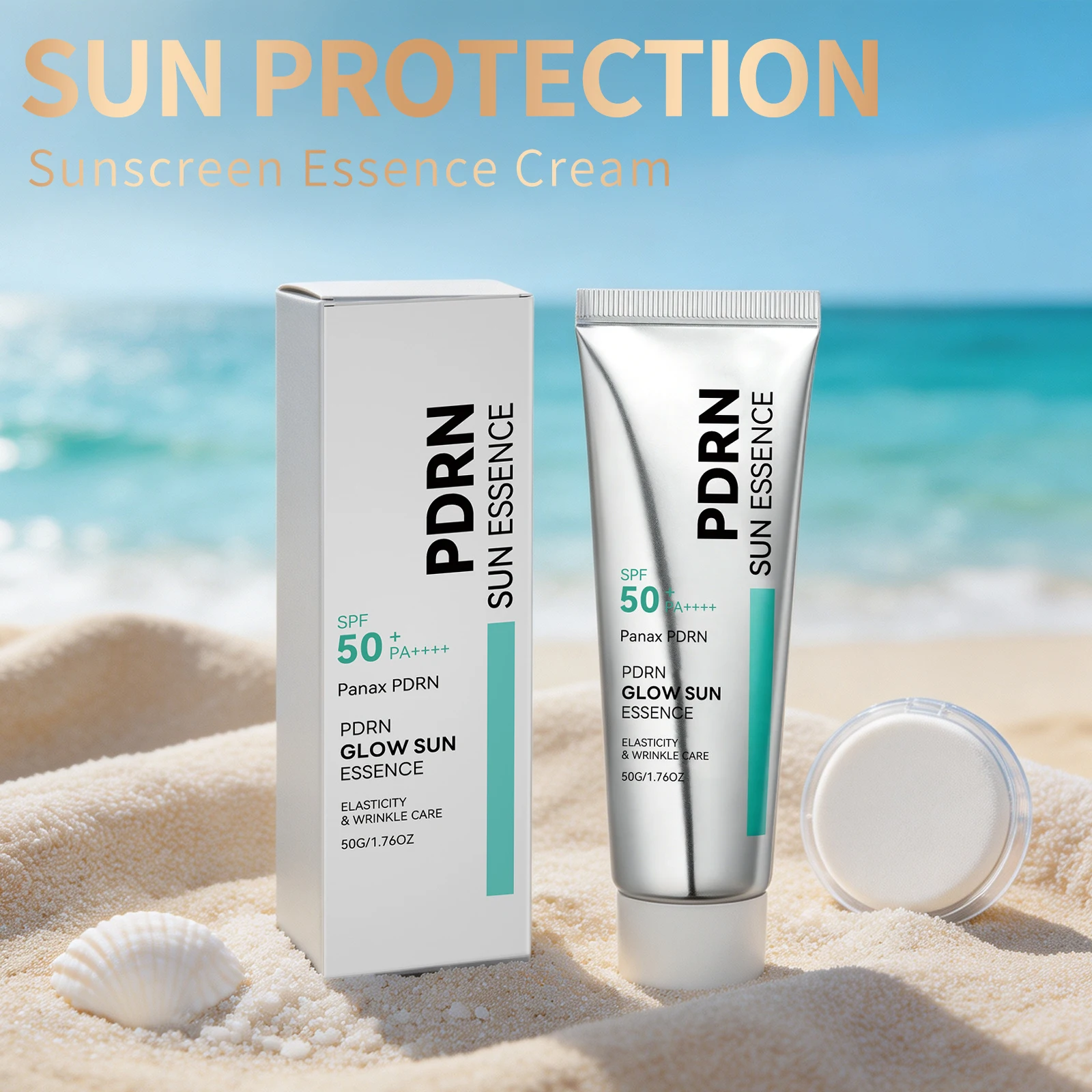 Spf50 Sun Protection Cream For Face And Body Oil Control Waterproof For Sensitive Skin Sunblock Brightening Body Suncreens 50g