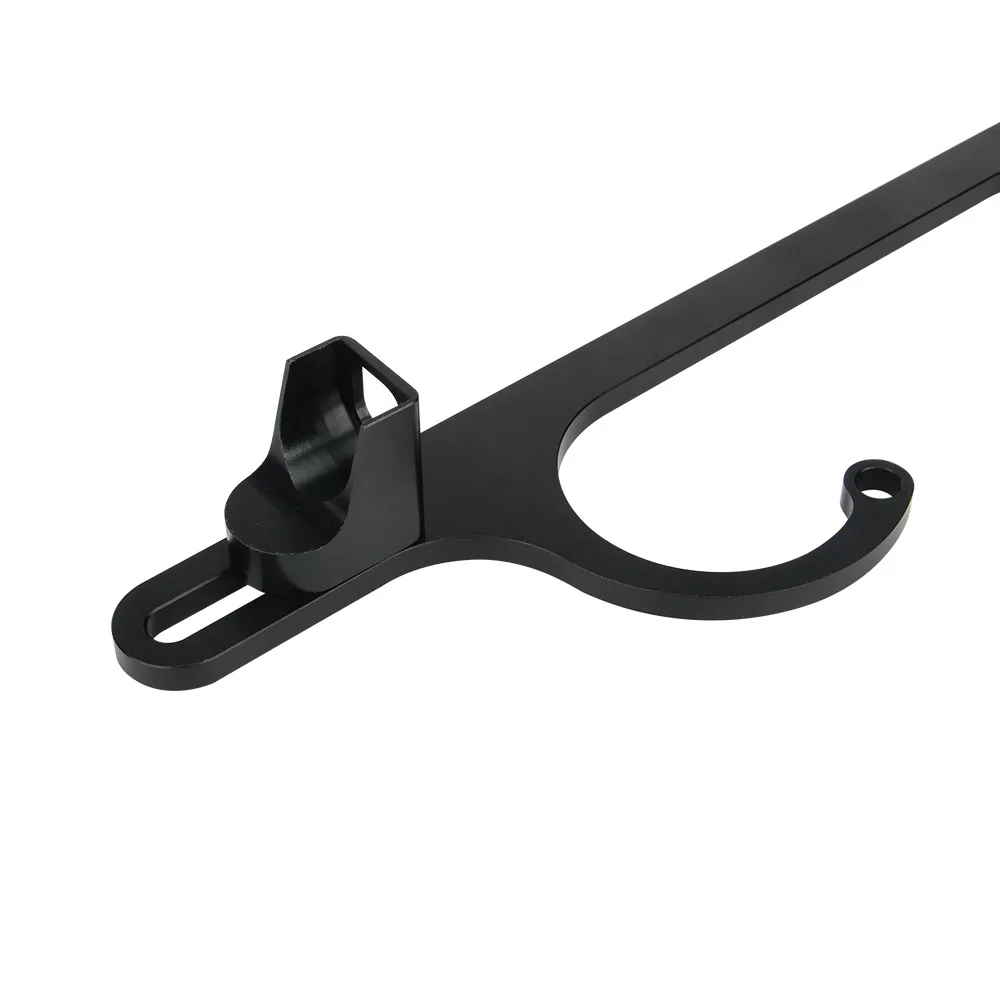 Automobile modification throttle bracket, aluminum alloy base cable base, throttle cable