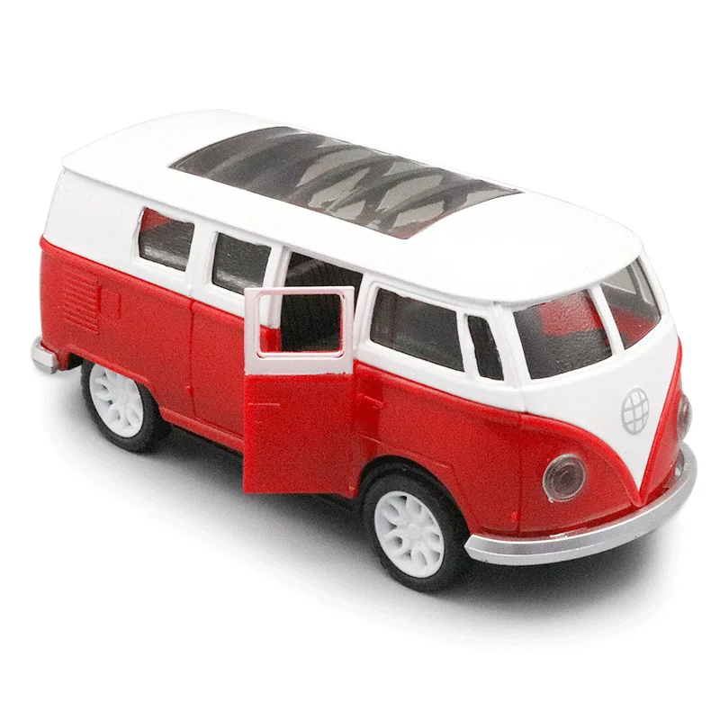 1:36Realistisches Legierungs-Bus-Automodell, Spielzeug, Druckguss-Bus, zurückziehendes Auto, Spielzeug-Aktion – authentische Details für endlose verspielte Abenteuer
