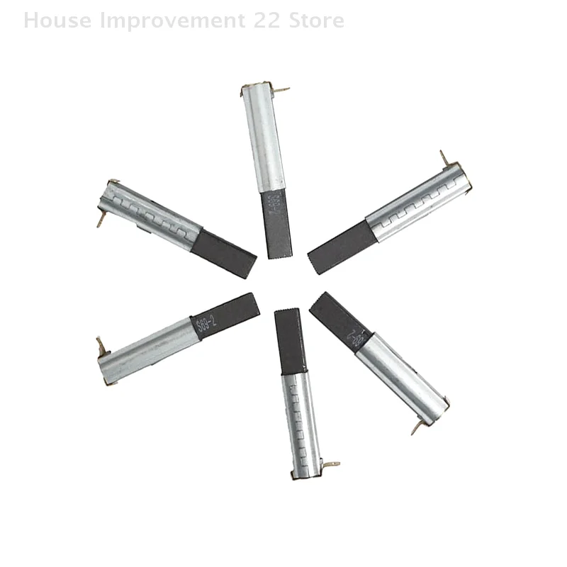 2Pcs Graphite Cast Iron Carbon Motor Brush For 30/60/70/80/90L Industrial Vacuum Cleaner Vacuum Accessories Appliances Parts